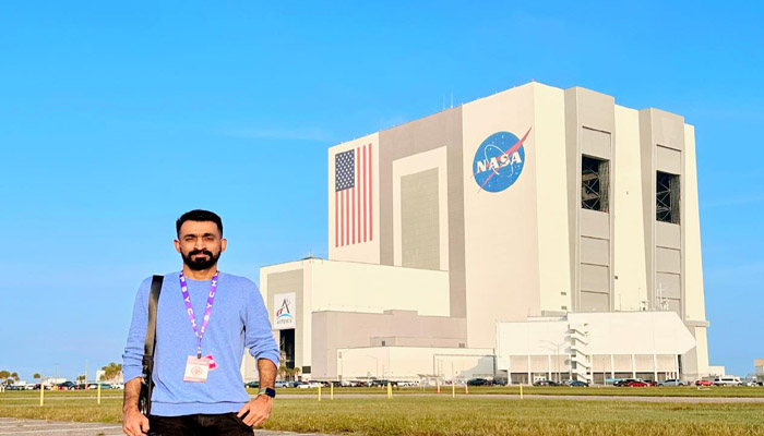 An honor for Balochistan, Chirag Baloch is a part of NASA's professional team.